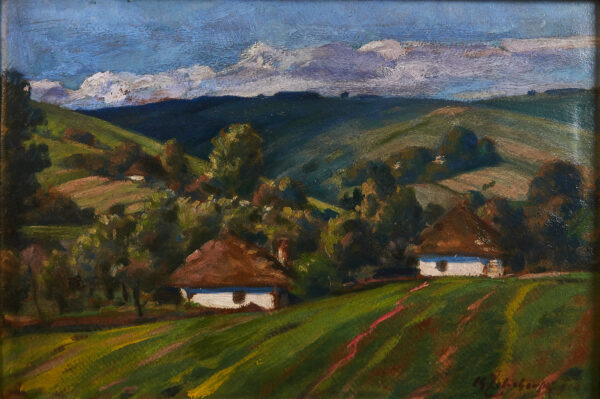 ŻELECHOWSKI Kasper (1863-1942) "Pejzaż" - obrazek 2