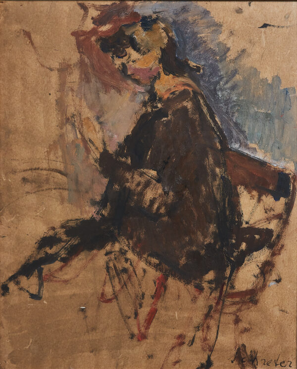 SCHRETER Zygmunt (1886-1977) "Portret kobiety" - obrazek 2