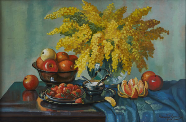 REYZNER Mieczysław (1861 - 1941) "Martwa natura" - obrazek 2