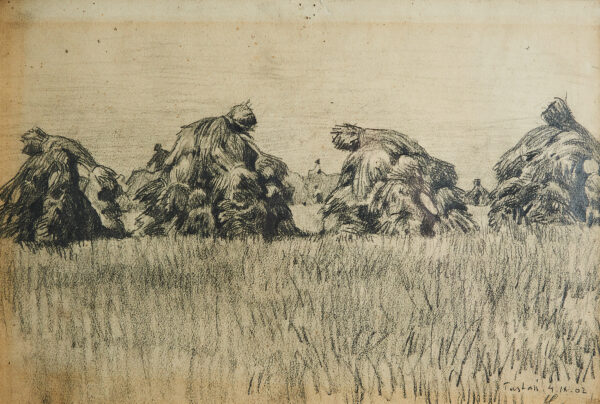 CZAJKOWSKI Stanisław (1878-1954) "Stogi" - obrazek 2