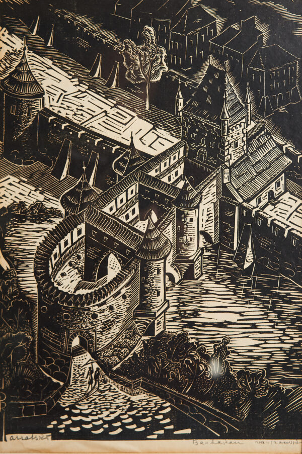RASSALSKI Stefan (1910-1972)  "Barbakan" - obrazek 2