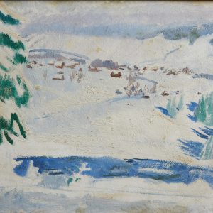 CZAJKOWSKI Stanisław (1878-1954) „Zima na Podhalu”