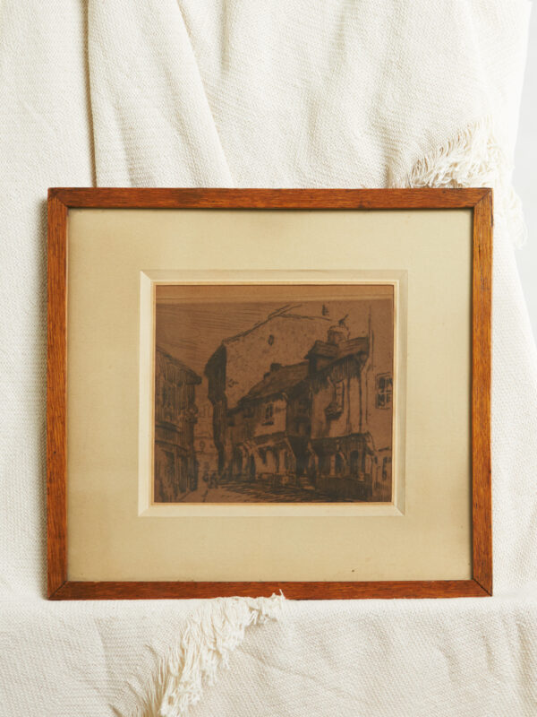 RUBCZAK Jan (1884-1942) "Ulica w Douai"