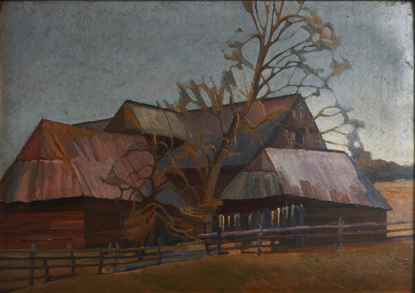 STAPIŃSKI Władysław (1897-1943) "Zagroda" - obrazek 2