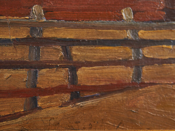 STAPIŃSKI Władysław (1897-1943) "Zagroda" - obrazek 3