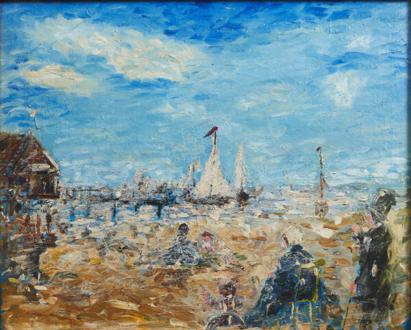 KARŁOWSKA Stanisława (1876-1952) "Nad morzem" - obrazek 2