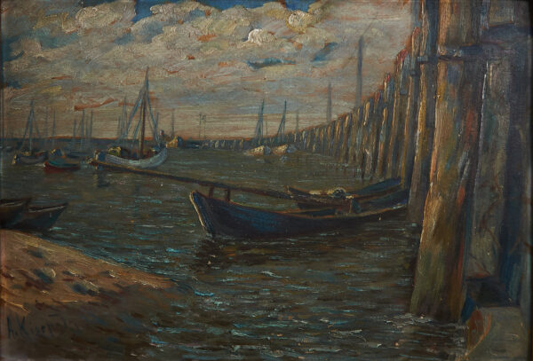 KIERPAL Antoni (1898-1960) "Zatoka" - obrazek 2