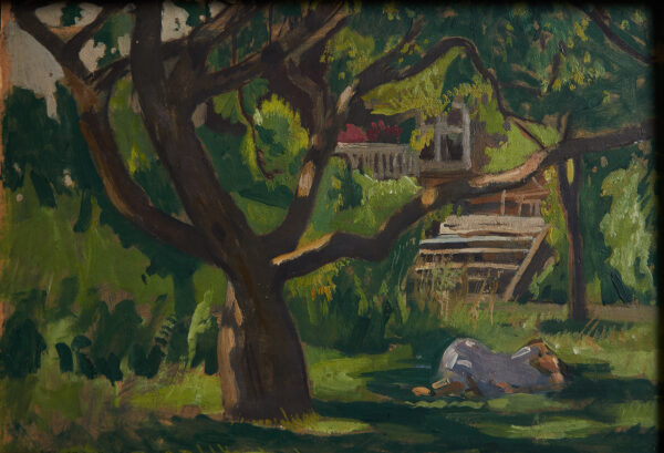 CZAJKOWSKI Stanisław (1878-1954) "Dworek w Brwilnie" - obrazek 2