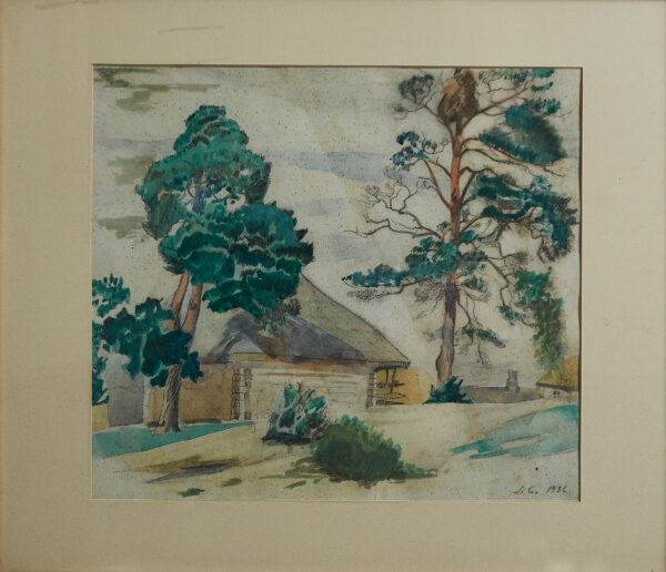 CZAJKOWSKI Stanisław (1878-1954) "Pejzaż" - obrazek 2