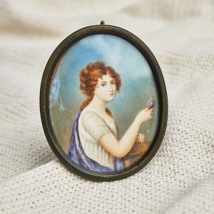 Miniatura „Portret kobiety”